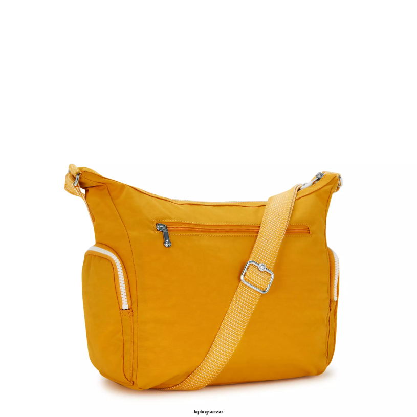 Kipling sacs à bandoulière jaune rapide femmes sac à bandoulière gabbie FPRN130