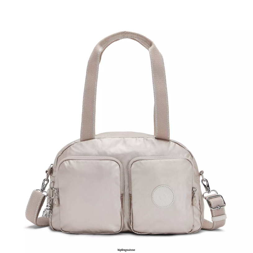 Kipling sacs à bandoulière lueur métallique femmes sac porté épaule métallisé cool defea FPRN207 - Cliquez sur l'image pour la fermer