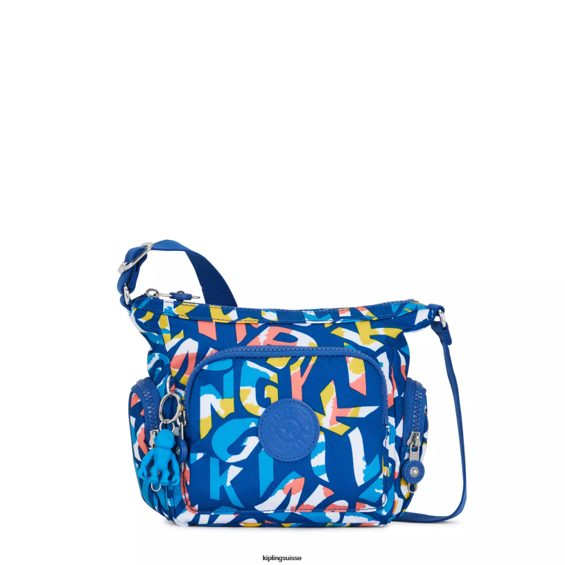 Kipling sacs à bandoulière néon femmes gabbie mini sac à bandoulière imprimé FPRN139