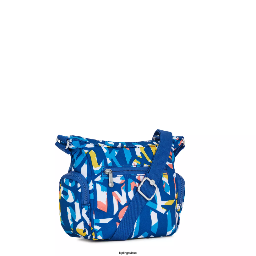 Kipling sacs à bandoulière néon femmes gabbie mini sac à bandoulière imprimé FPRN139