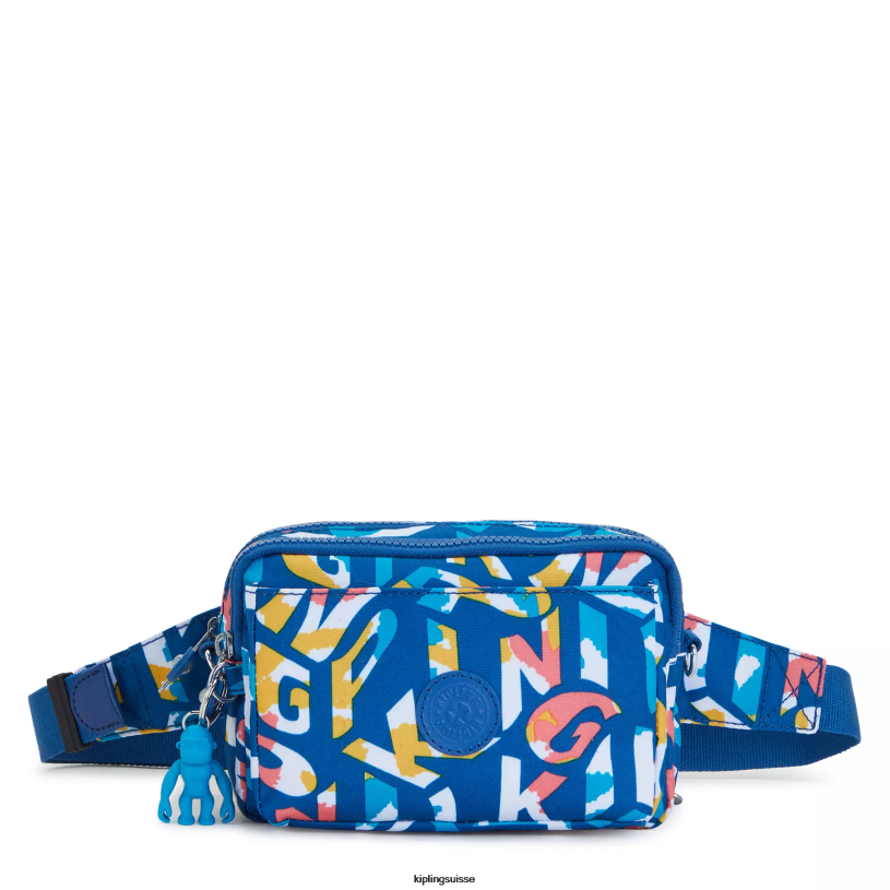 Kipling sacs à bandoulière néon femmes sac à bandoulière convertible à imprimés multiples abanu FPRN321 - Cliquez sur l'image pour la fermer