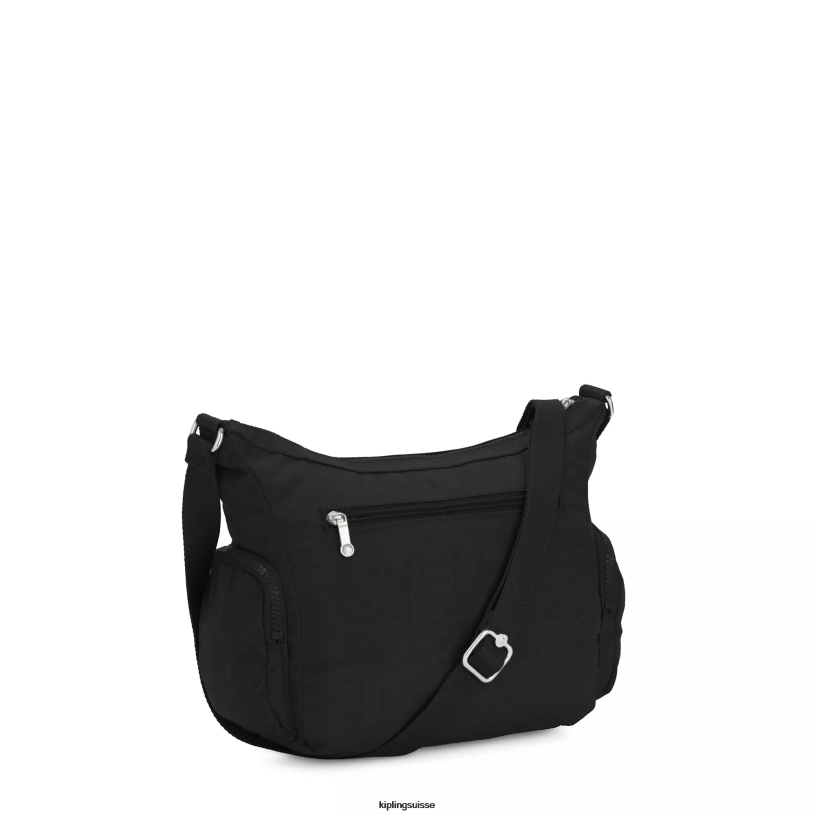 Kipling sacs à bandoulière noir noir femmes gabbie petit sac à bandoulière FPRN160