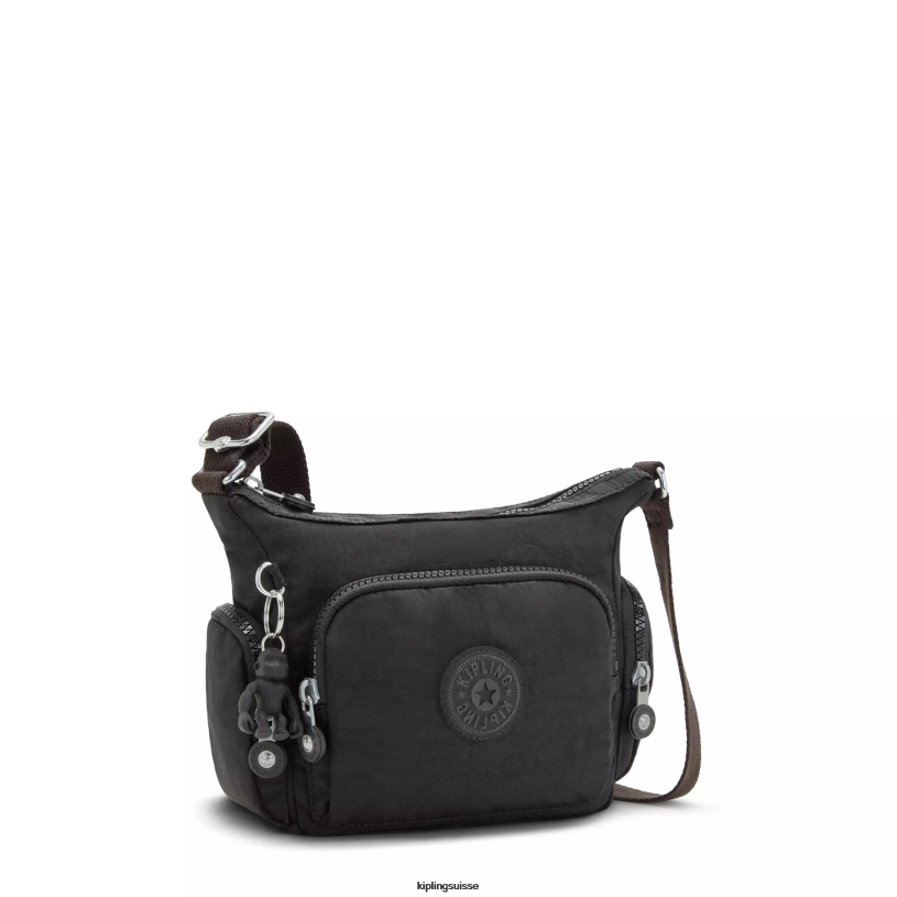 Kipling sacs à bandoulière noir noir femmes mini sac à bandoulière gabbie FPRN19