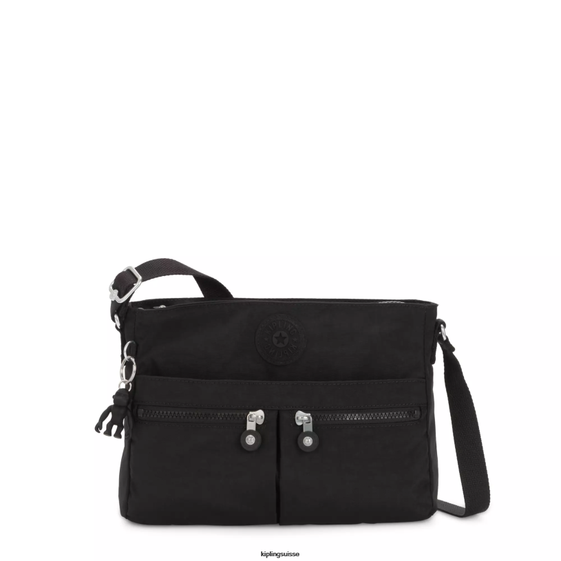 Kipling sacs à bandoulière noir noir femmes nouveau sac à bandoulière angie FPRN168