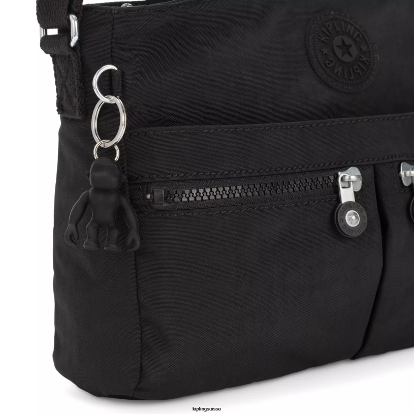 Kipling sacs à bandoulière noir noir femmes nouveau sac à bandoulière angie FPRN168