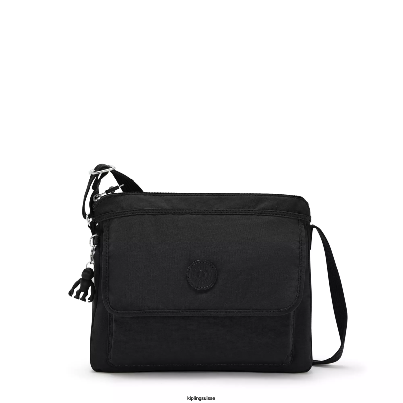 Kipling sacs à bandoulière noir noir femmes sac à bandoulière FPRN222 - Cliquez sur l'image pour la fermer