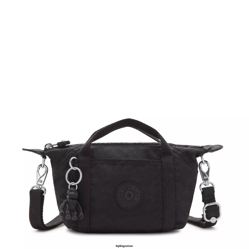 Kipling sacs à bandoulière noir noir femmes sac à bandoulière compact art FPRN3