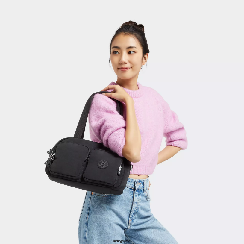 Kipling sacs à bandoulière noir noir femmes sac à bandoulière cool defea FPRN224