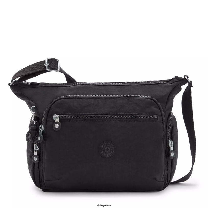 Kipling sacs à bandoulière noir noir femmes sac à bandoulière gabbie FPRN131