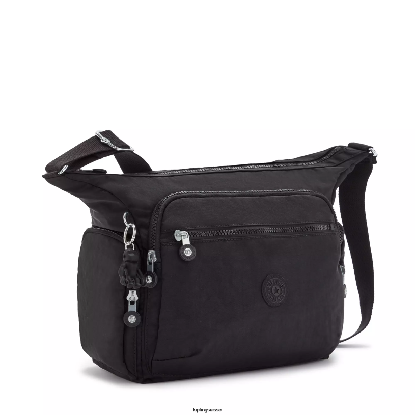 Kipling sacs à bandoulière noir noir femmes sac à bandoulière gabbie FPRN131