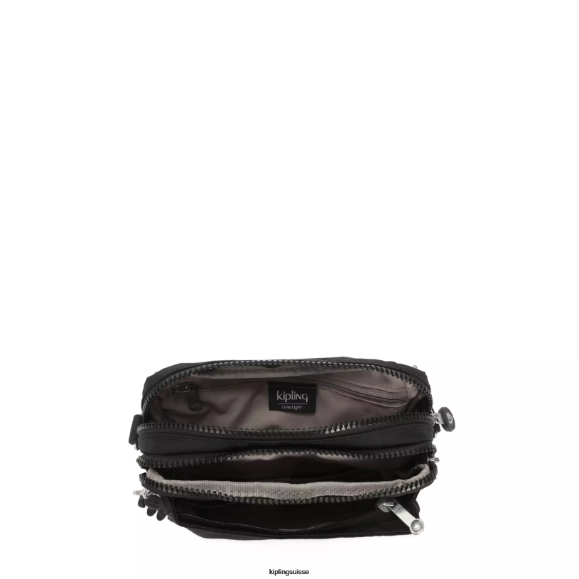 Kipling sacs à bandoulière noir noir femmes sac à bandoulière transformable abanu multi FPRN119