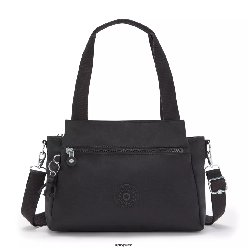 Kipling sacs à bandoulière noir noir femmes sac porté épaule elysia FPRN154