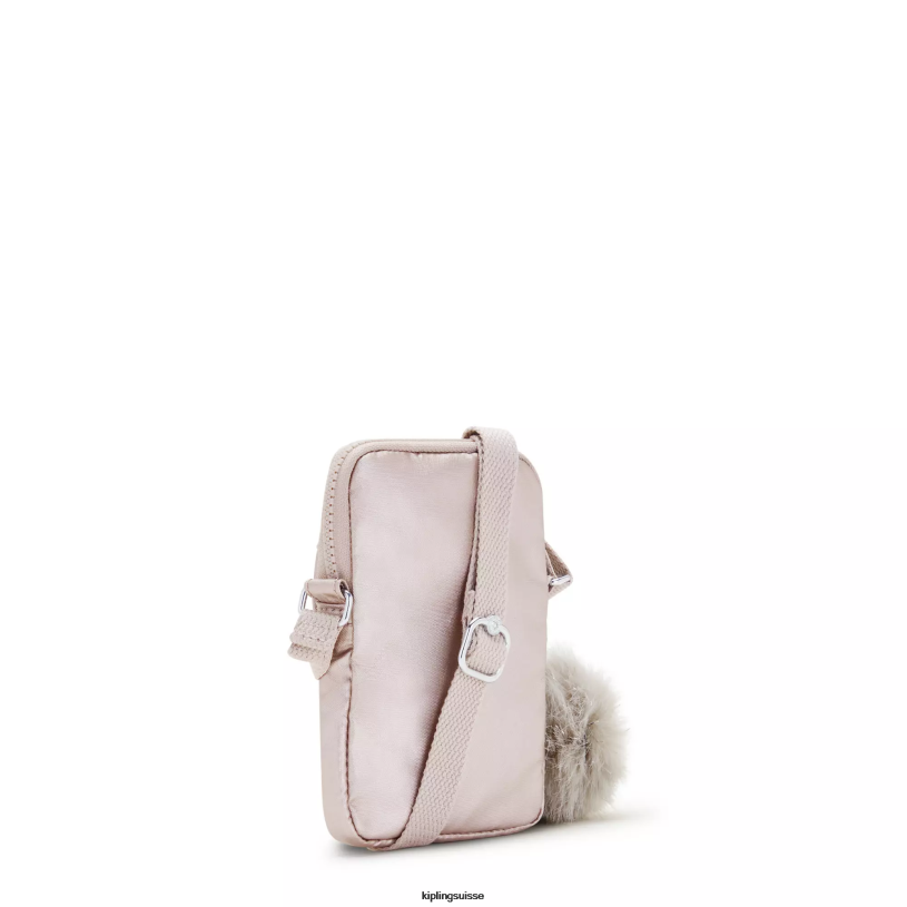 Kipling sacs à bandoulière rose métallique femmes sac à bandoulière métallisé tally FPRN58