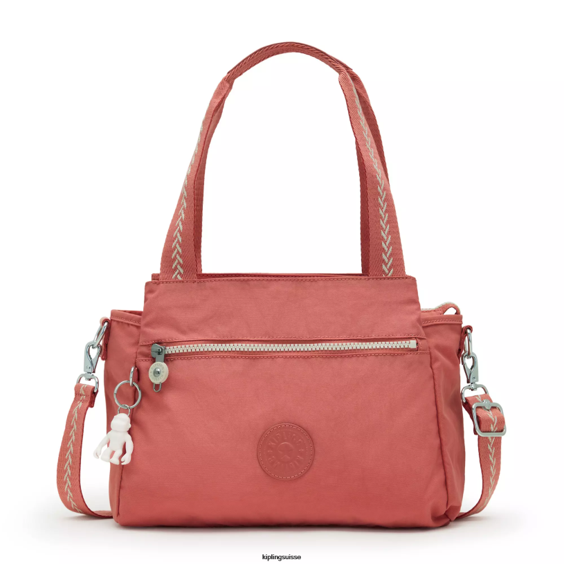Kipling sacs à bandoulière rose millésime femmes sac porté épaule elysia FPRN157