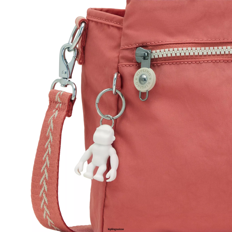 Kipling sacs à bandoulière rose millésime femmes sac porté épaule elysia FPRN157