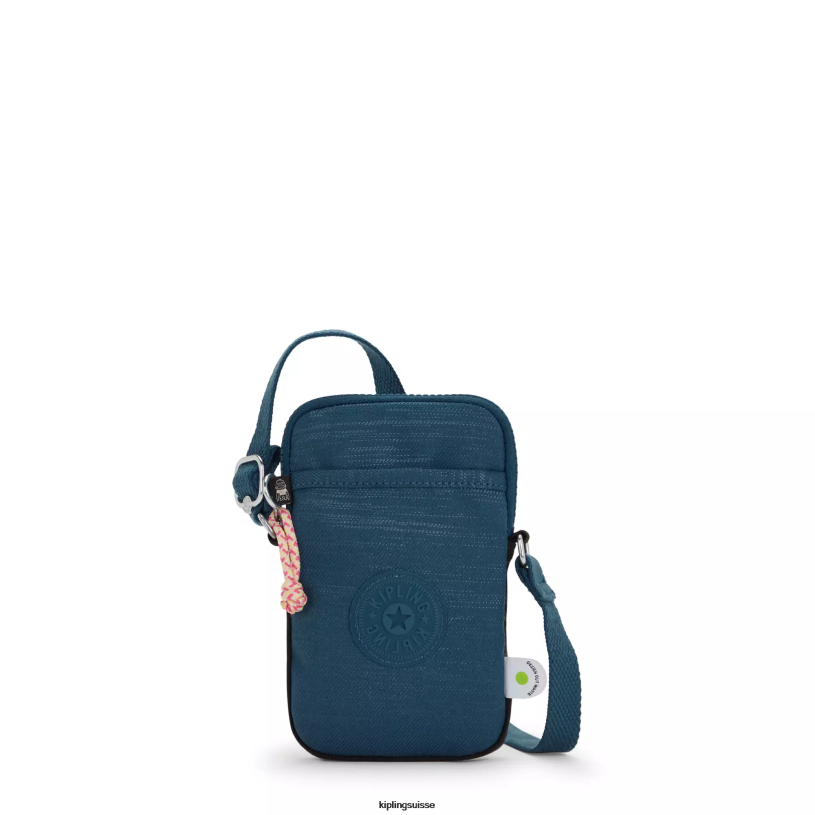 Kipling sacs à bandoulière sarcelle tissée femmes sac à bandoulière tally FPRN182