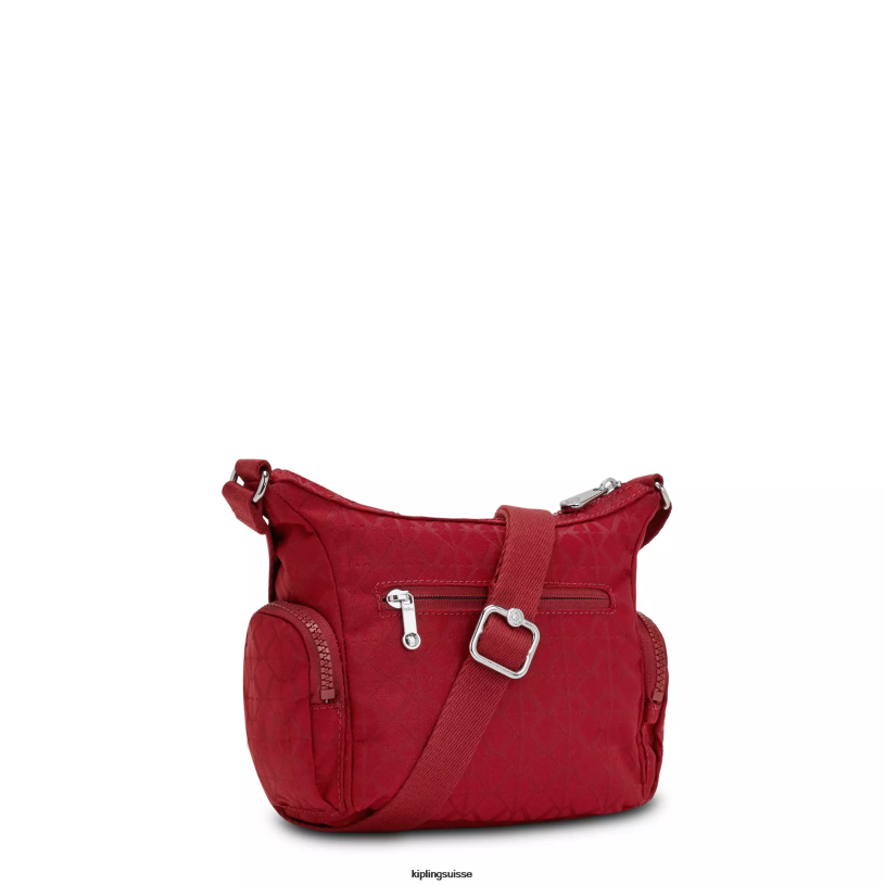 Kipling sacs à bandoulière signature rouge femmes mini sac à bandoulière gabbie FPRN73