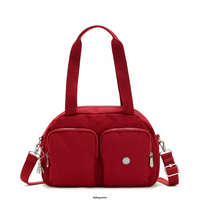 Kipling sacs à bandoulière signature rouge femmes sac à bandoulière cool defea FPRN199