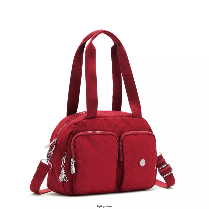 Kipling sacs à bandoulière signature rouge femmes sac à bandoulière cool defea FPRN199