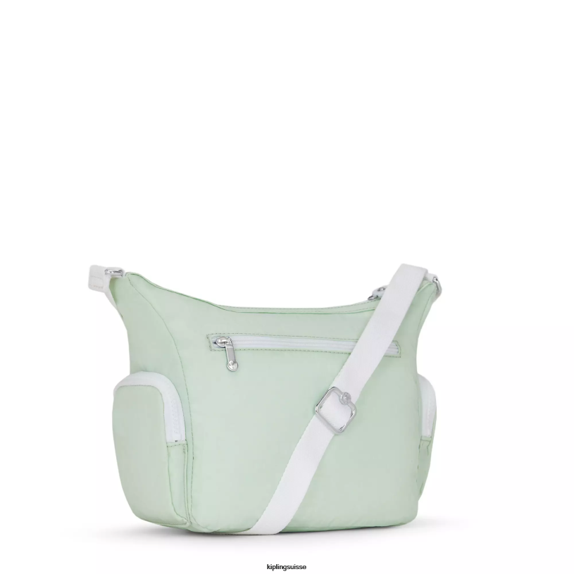 Kipling sacs à bandoulière vert aéré femmes gabbie petit sac à bandoulière FPRN162