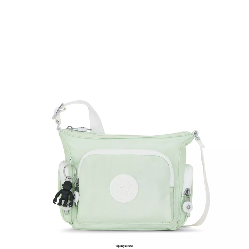 Kipling sacs à bandoulière vert aéré femmes mini sac à bandoulière gabbie FPRN21