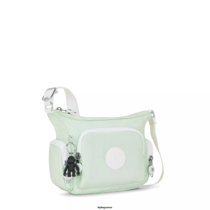 Kipling sacs à bandoulière vert aéré femmes mini sac à bandoulière gabbie FPRN21