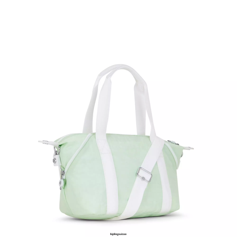 Kipling sacs à bandoulière vert aéré femmes mini sac porté épaule art FPRN39