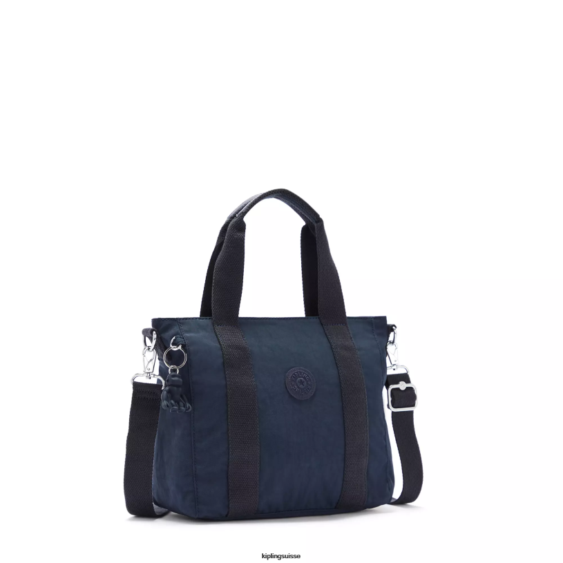 Kipling sacs fourre-tout bleu bleu femmes mini sac fourre-tout asseni FPRN107