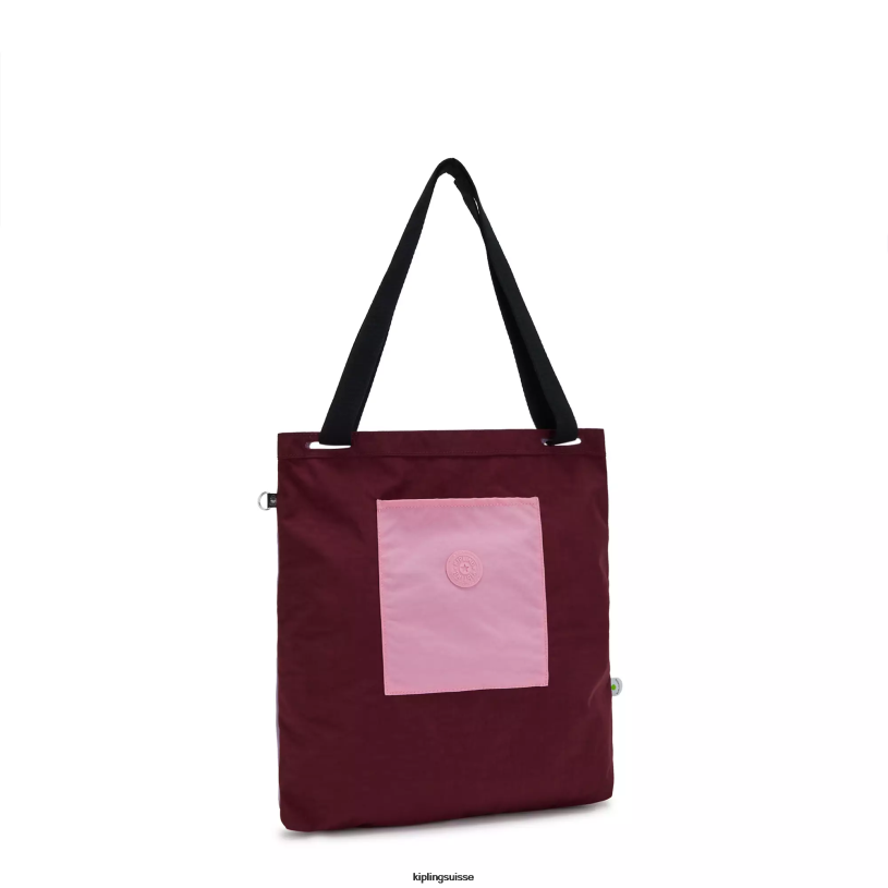 Kipling sacs fourre-tout fushia foncé femmes sac fourre-tout Annas FPRN273