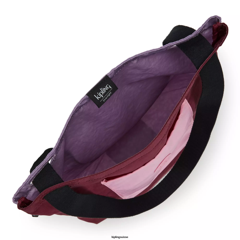 Kipling sacs fourre-tout fushia foncé femmes sac fourre-tout Annas FPRN273