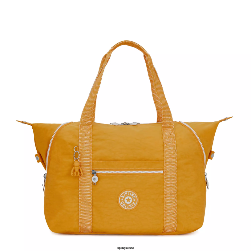 Kipling sacs fourre-tout jaune rapide femmes sac fourre-tout de taille moyenne FPRN256